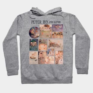 Peter Pan, Neverland Wendy Darling - Captain Hook, Tinker Hoodie